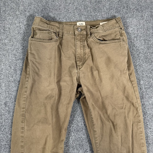 Flint and Tinder Pants Mens 30x30 (Fits 30x29) Brown Tapered Fit Huckberry - Picture 3 of 14